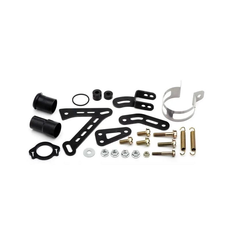 Kit de montaje de escape YASUNI R3 Derbi - Minarelli AM6 - motoscamaralweb.com