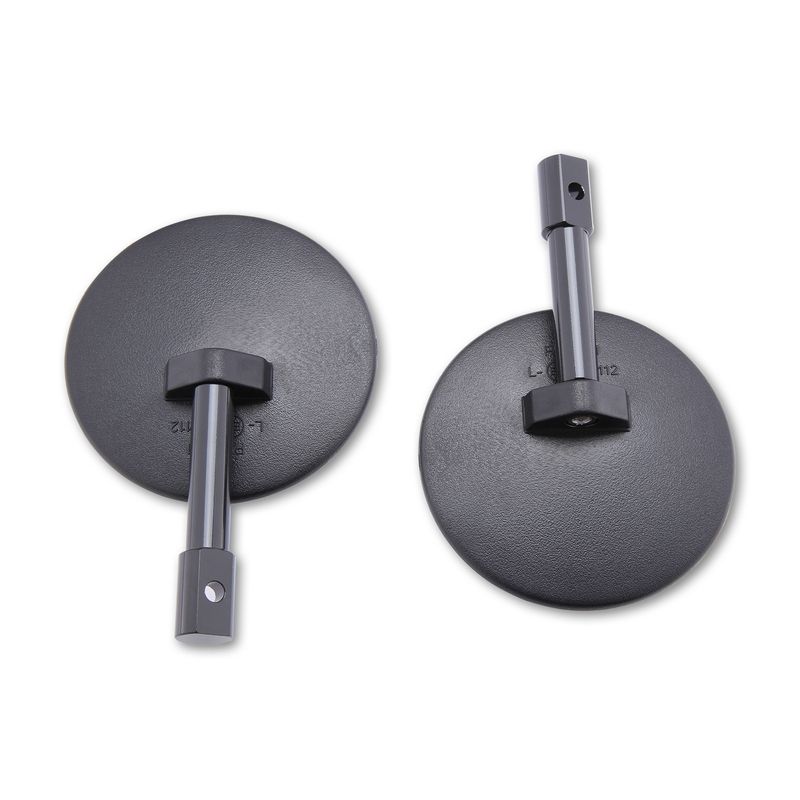 Retrovisor contrapeso de manillar HIGHSIDER smart Superbike -negro - motoscamaralweb.com