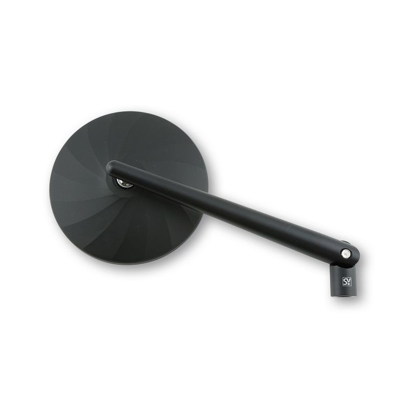 Retrovisor de manillar HIGHSIDER smart Ponza - negro - motoscamaralweb.com