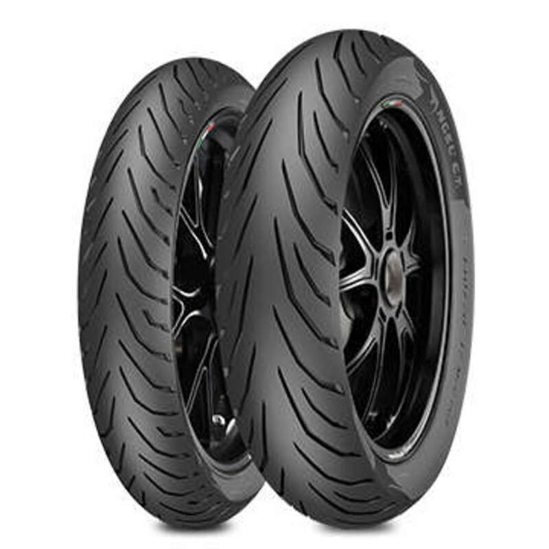 Neumático PIRELLI ANGEL CITY (F) 90/80-17 M/C 46S TL - motoscamaralweb.com