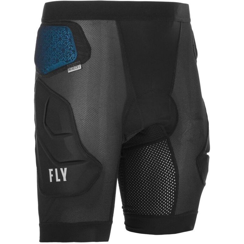 Pantalón corto con protección FLY RACING Revel Impact - Negro - motoscamaralweb.com
