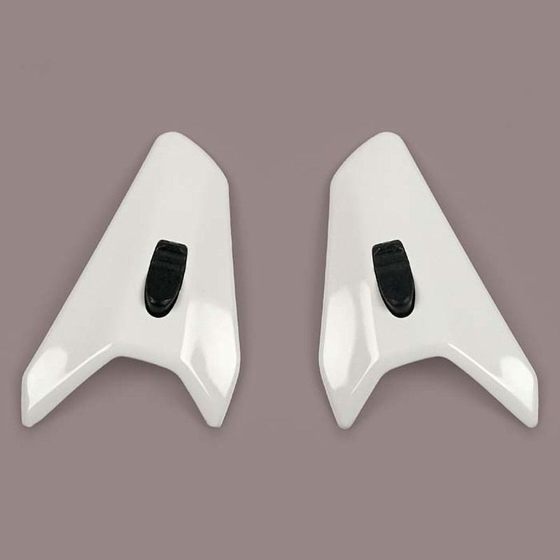 Ventilación frontal ARAI (TDF DUCT-3). Blanco - motoscamaralweb.com