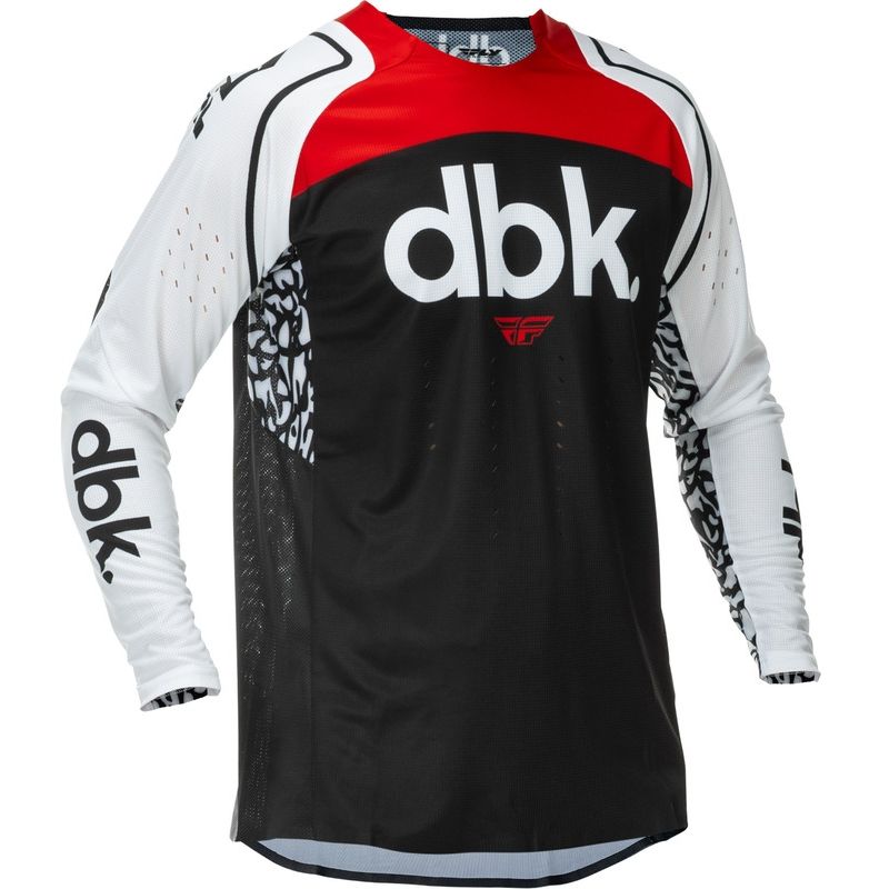 Camiseta FLY RACING Evolution DST DBK Special Edition - negro/blanco/rojo - motoscamaralweb.com