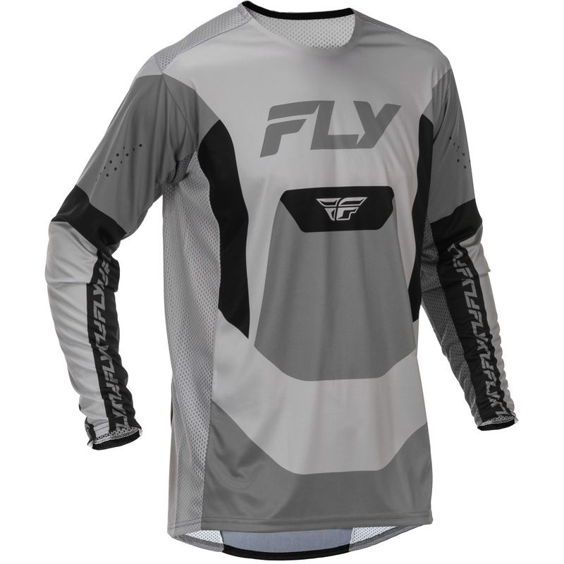 Camiseta FLY RACING Lite - gris/negro - motoscamaralweb.com