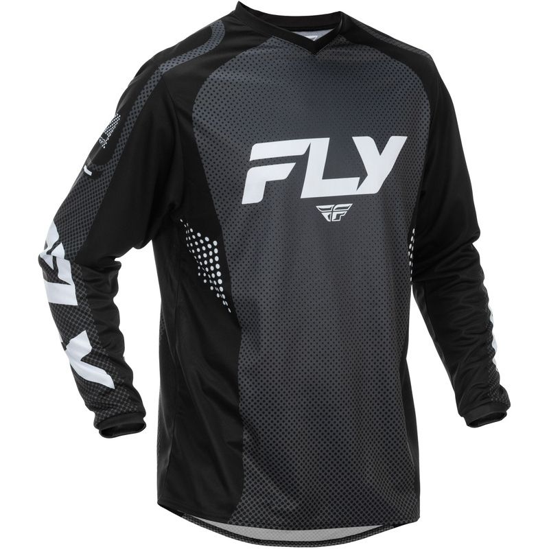 Camiseta FLY RACING F-16 - negro/blanco - motoscamaralweb.com