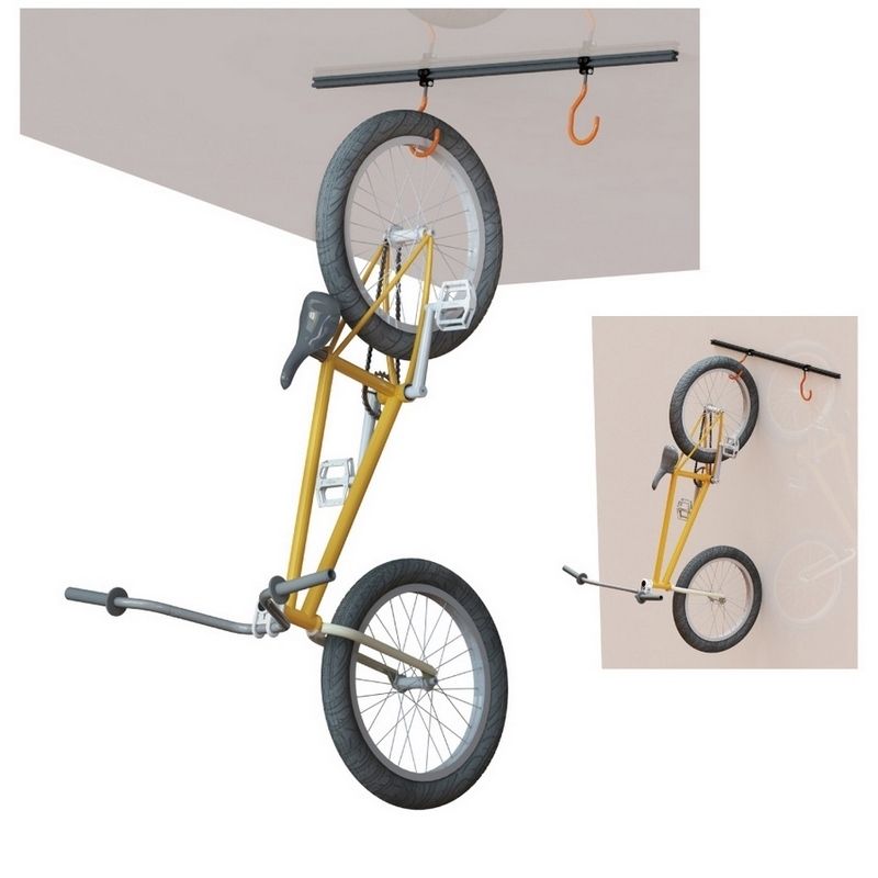 Soporte de bicicleta al techo/pared Super B TB-1817 - motoscamaralweb.com
