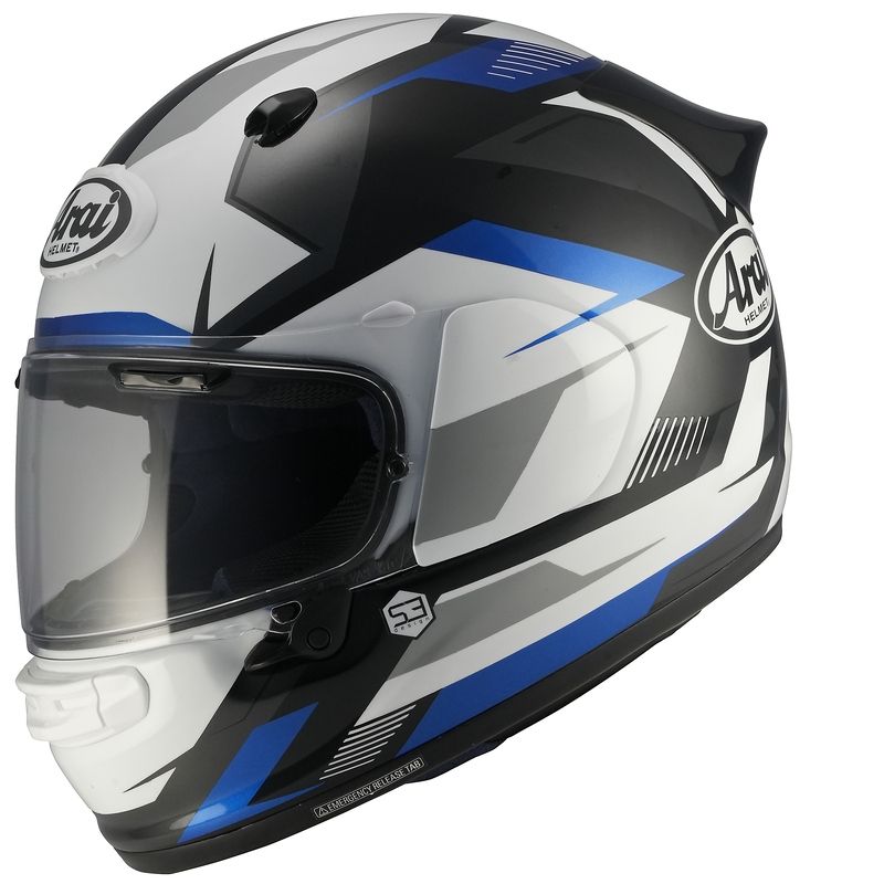 Casco ARAI Quantic Supra - azul - motoscamaralweb.com