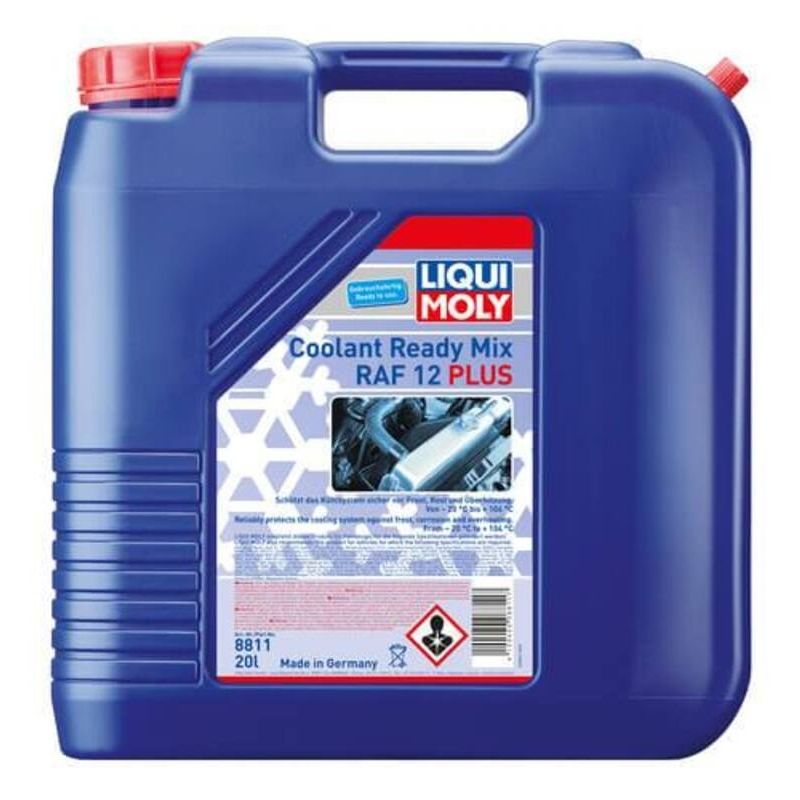 Líquido refrigerante antocongelante LIQUI MOLY Coolant Ready Mix RAF 12+ - Garrafa 20L - motoscamaralweb.com