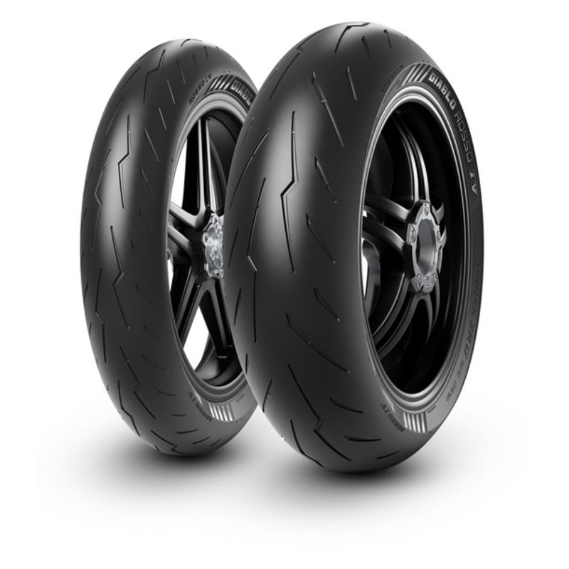 Neumático PIRELLI DIABLO ROSSO IV 140/70 R 17 M/C 66H TL - motoscamaralweb.com