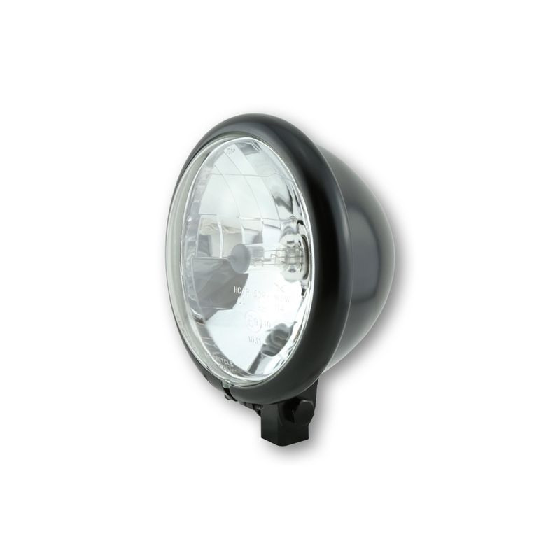 Faro delantero HIGHSIDER smart Bates Style - 5 3/4 inch - negro - 1 pieza - motoscamaralweb.com