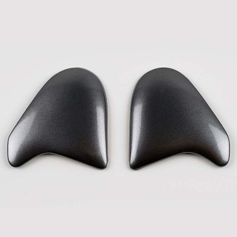 Cubiertas laterales ARAI (Sistema SuperAdSis ZF). ALUMINIUM Gris (Modelos: SZ-F) - motoscamaralweb.com