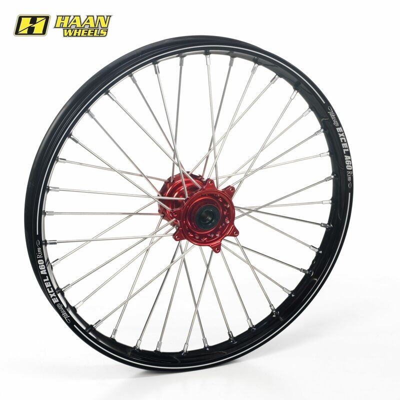 Rueda delantera completa HAAN WHEELS A60 21x1.60x36T - motoscamaralweb.com