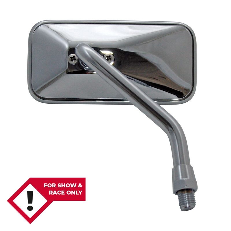 SHIN YO Mirror Chrome Chopper. Short. Rectangular. Right (1pc) - motoscamaralweb.com