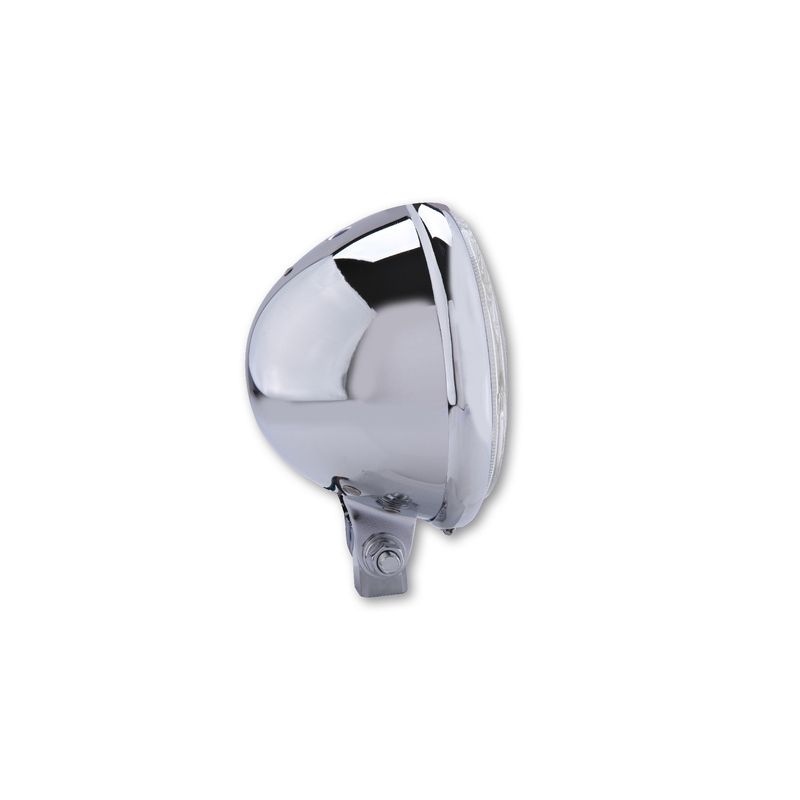 Faro delantero Bates Style 5 SHIN YO 3/4 cromado - motoscamaralweb.com