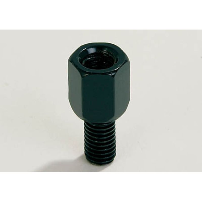 Adaptador de retrovisor HIGHSIDER smart de rosca derecha M8 a rosca izquierda M8 - negro - motoscamaralweb.com