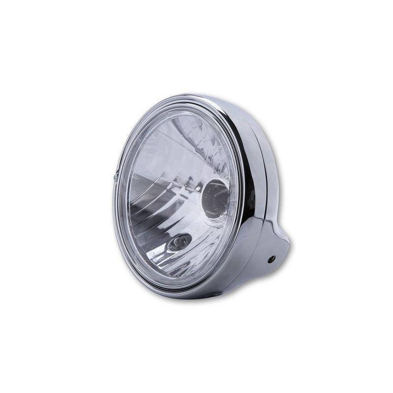 Faro delantero LTD HIGHSIDER smart - 7 inch - cromado - 1 pieza - motoscamaralweb.com