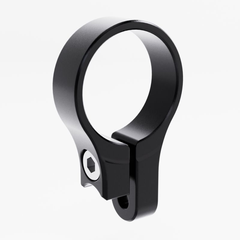 HIGHSIDER pro Clamp Black For Handlebar End Mirror Stem (1pc) - motoscamaralweb.com