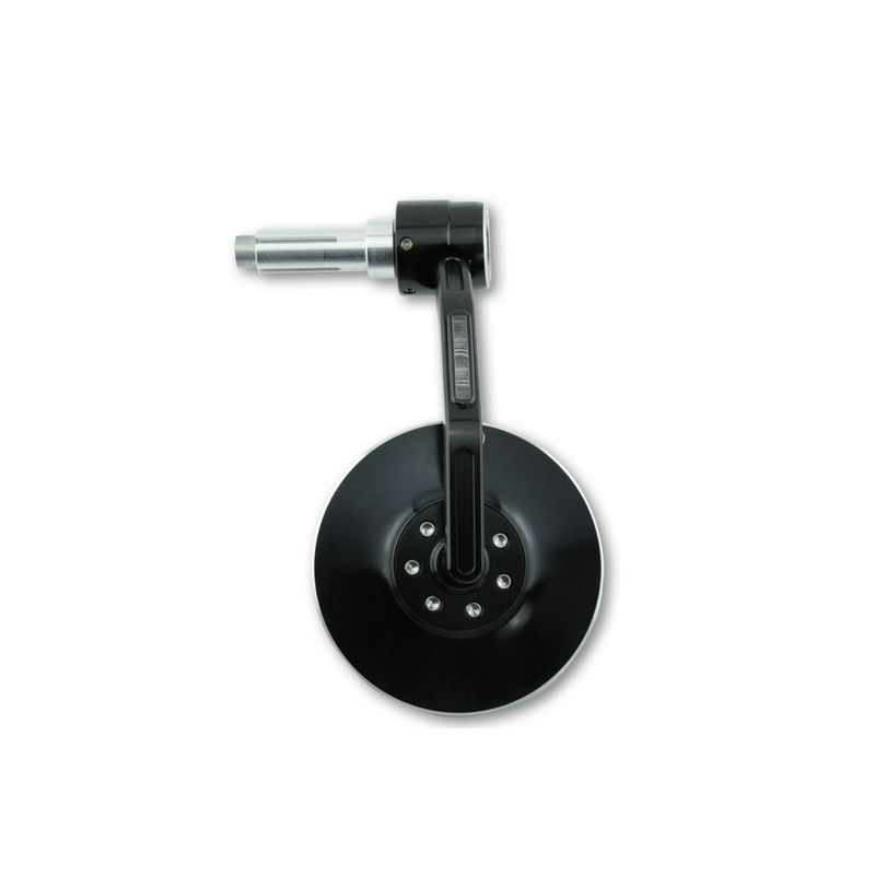 Retrovisor contrapeso de manillar HIGHSIDER pro Conero - con intermitentes LED - negro - 1 pieza - motoscamaralweb.com