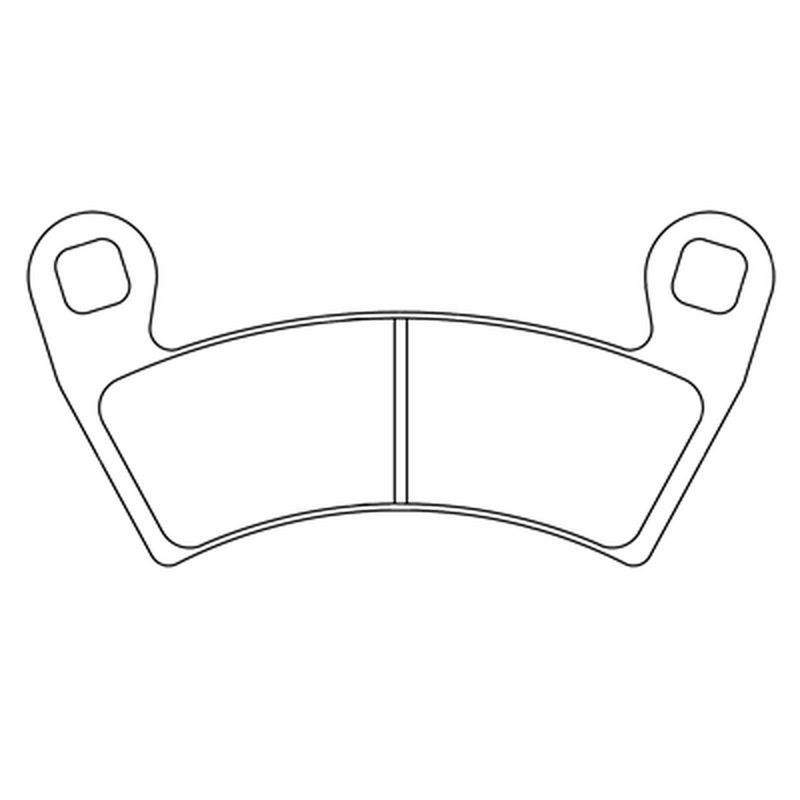 Juego de pastillas sinterizadas CL BRAKES (1229ATV1) - motoscamaralweb.com