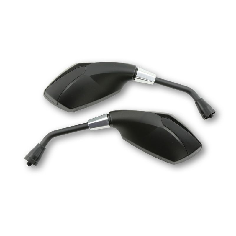 Retrovisor de manillar HIGHSIDER smart Ravenna - negro - motoscamaralweb.com