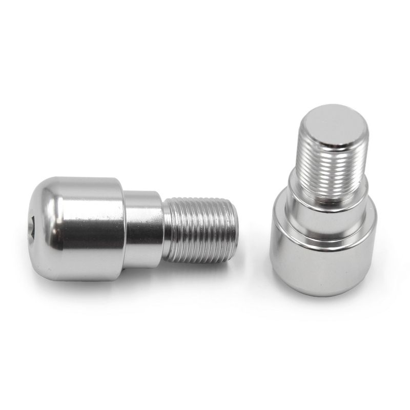 Juego contrapesos manillar V PARTS YAMAHA R6 plata - motoscamaralweb.com