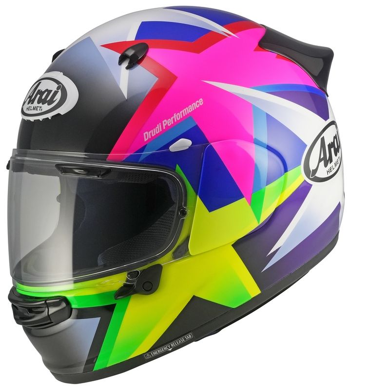 Casco ARAI Quantic Star - multicolor - motoscamaralweb.com