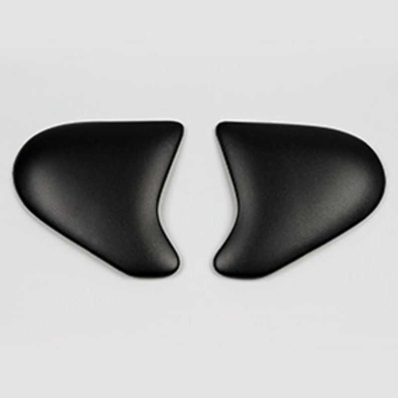 Cubiertas laterales ARAI (Sistema SuperAdSis ZF). Negro Mate (Modelos: