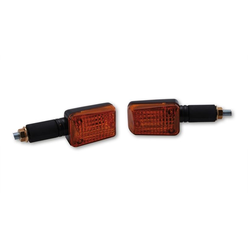 Intermitente HIGHSIDER smart Mini - cristal naranja - homologado E - par - motoscamaralweb.com