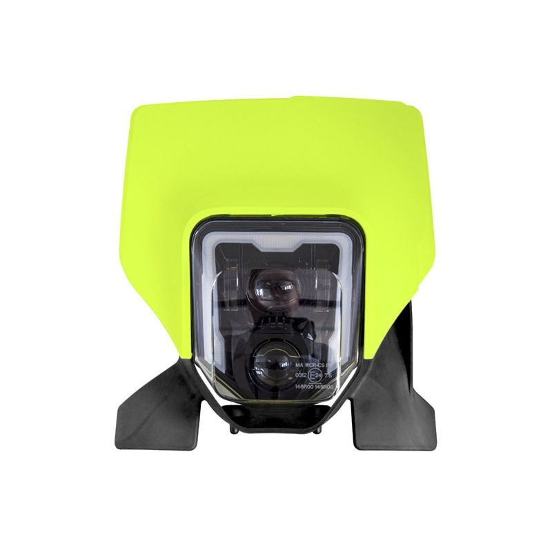 Careta con faro LED RACETECH - motoscamaralweb.com