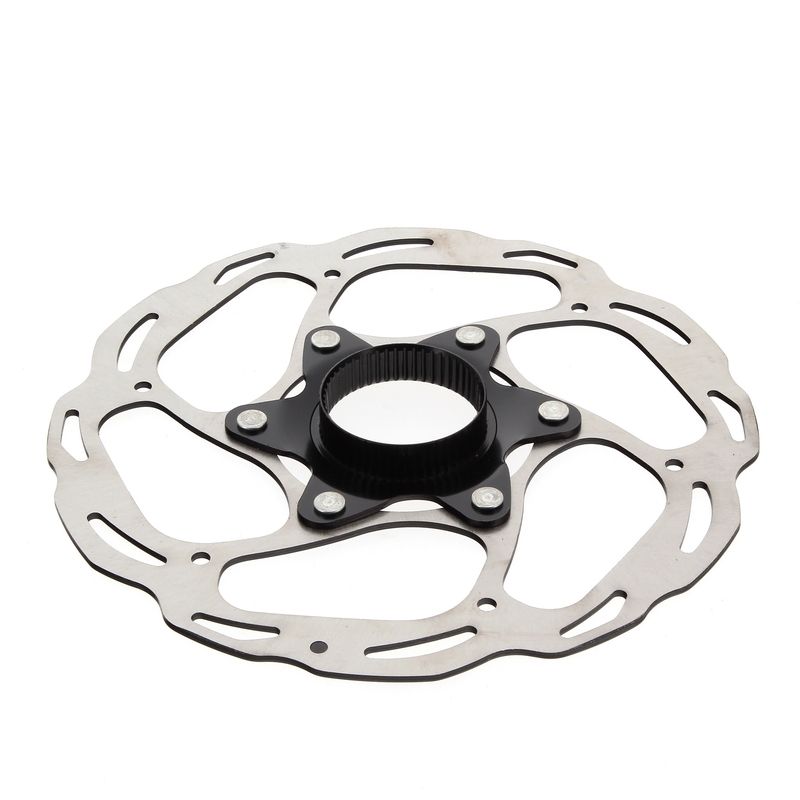 Disco de freno de bicicleta V BIKE con fijación Center Lock Ø160mm - motoscamaralweb.com