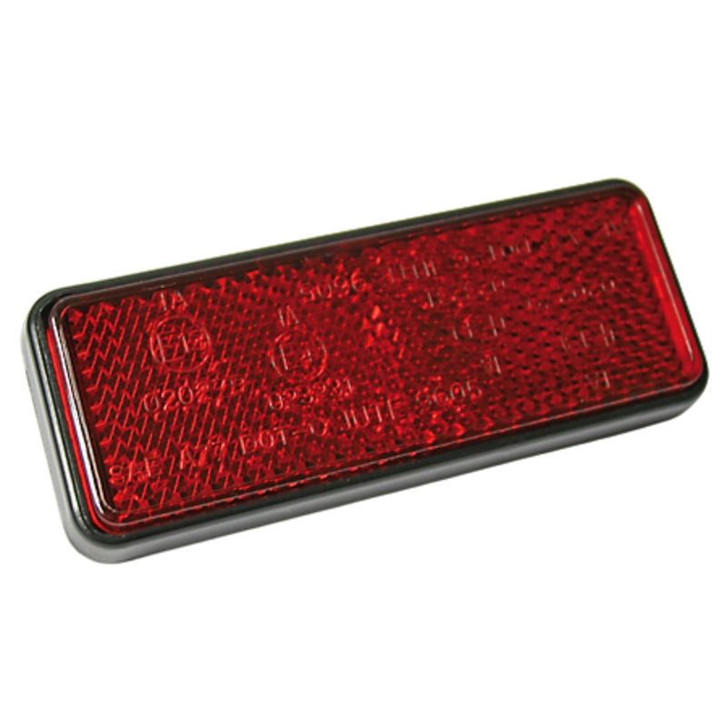 Catadióptrico HIGHSIDER smart con soporte universal - rojo - motoscamaralweb.com