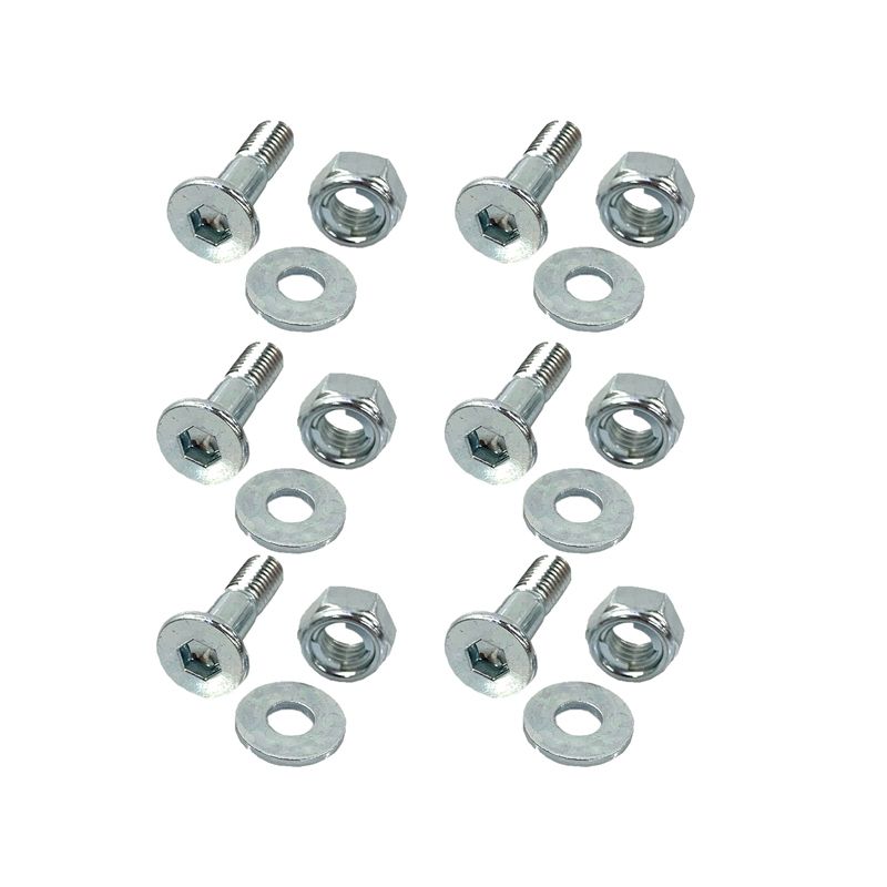 Kit de tornillería para corona RFX Race M8x30mm - 6 Unidades - motoscamaralweb.com