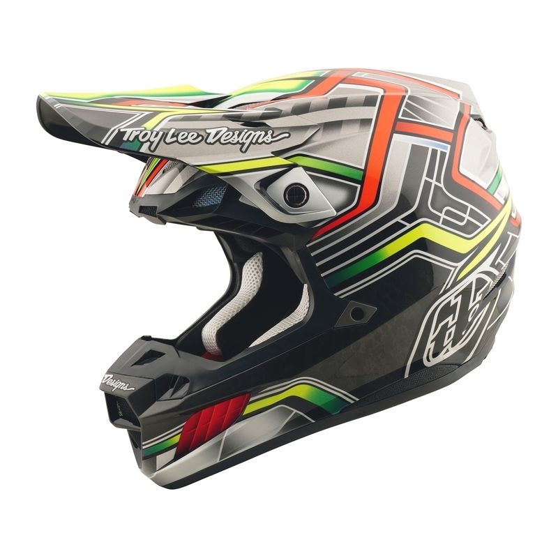 Casco TROY LEE DESIGNS SE5 Composite Lowrider - Gris - motoscamaralweb.com