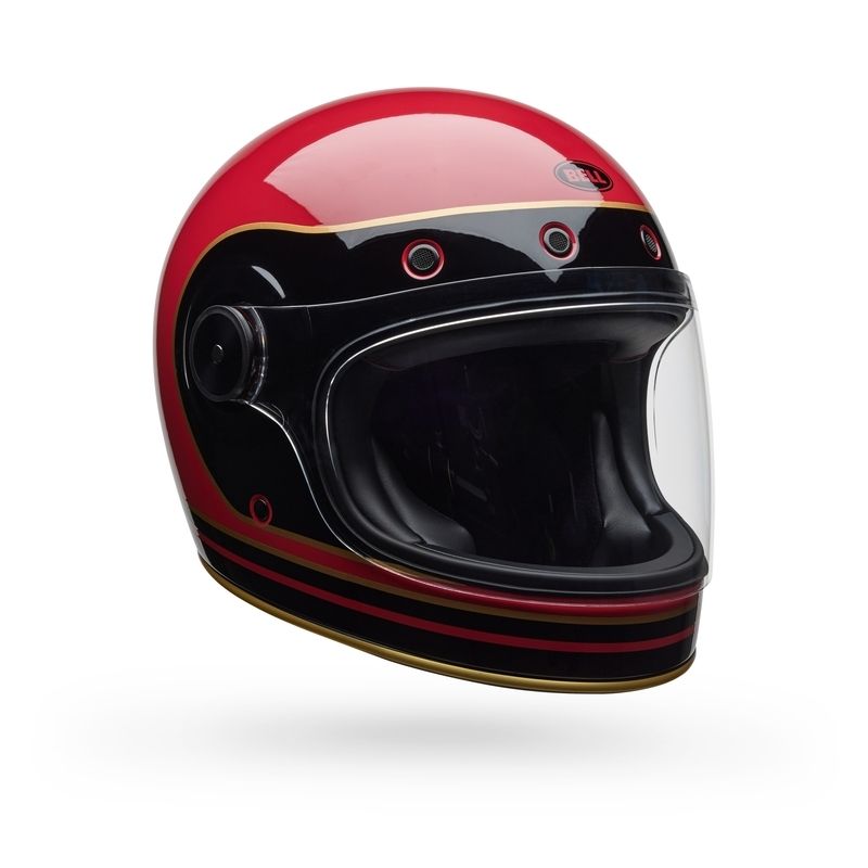 Casco BELL Bullitt GT - Charge Gloss Blood Red/Black - motoscamaralweb.com