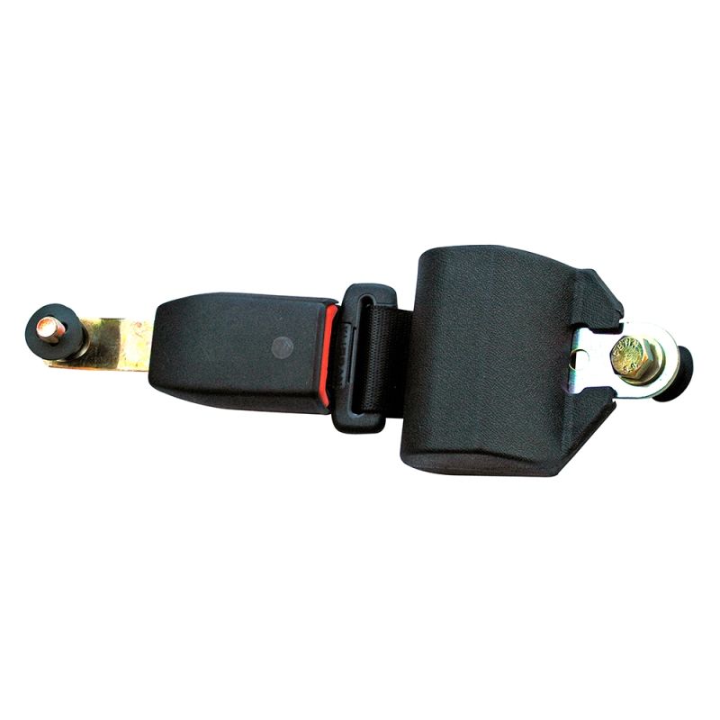 CINTURON SEGURIDAD 2 PUNTOS RETRACTIL 140 MM (CORTO/RIGIDO) - motoscamaralweb.com