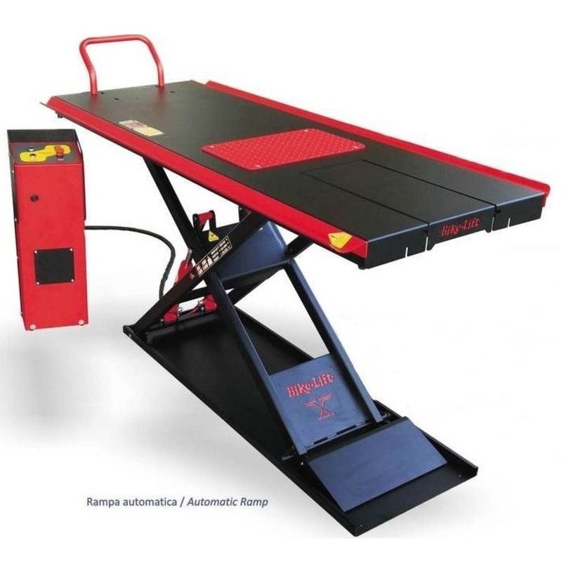 Mesa elevadora electrohidráulica extraplana BIKE- LIFT Custom 500 - CU500-003 - motoscamaralweb.com