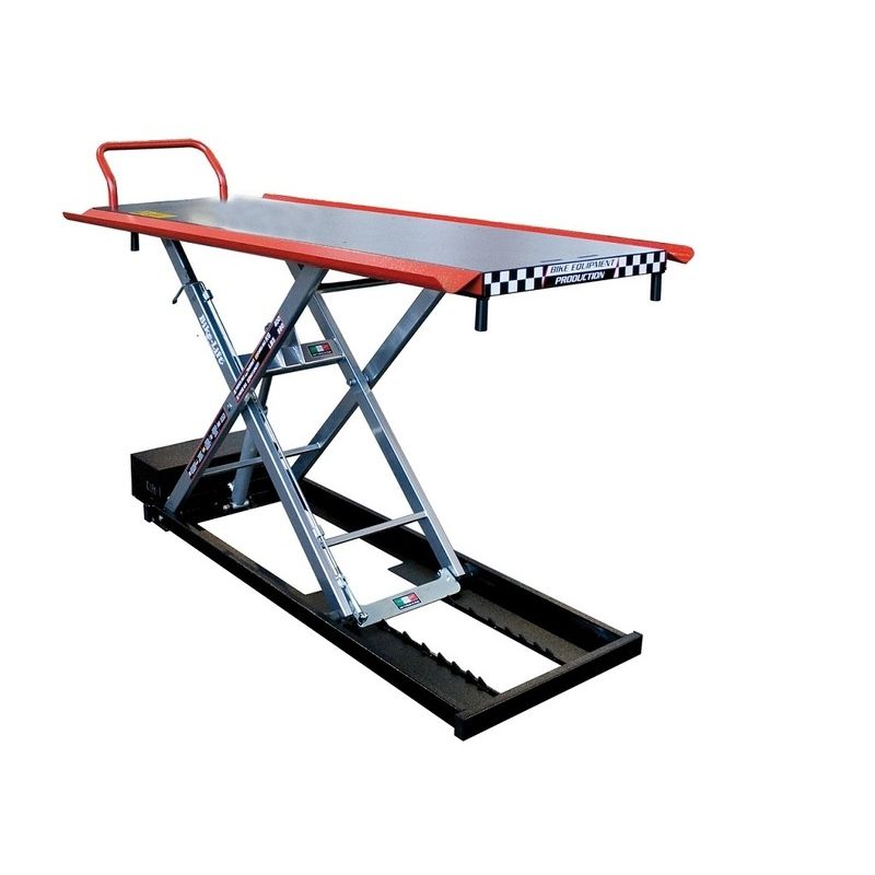 Elevador de taller BIKE LIFT Racing 350 bomba electro-hidraúlica con mando manual - motoscamaralweb.com