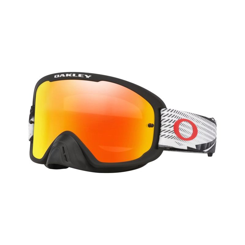 Gafas OAKLEY O-Frame 2.0 Pro MX - Black Forge Lente Fire Iridium - motoscamaralweb.com