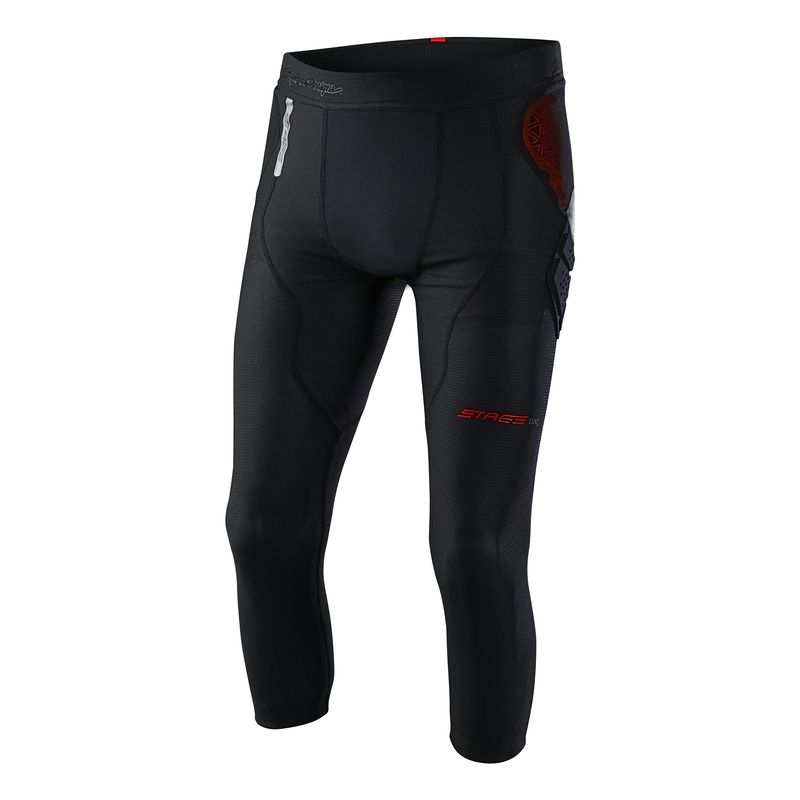 Pantalón TROY LEE DESIGNS Base Layer Stage Ghost D30 - Negro - motoscamaralweb.com