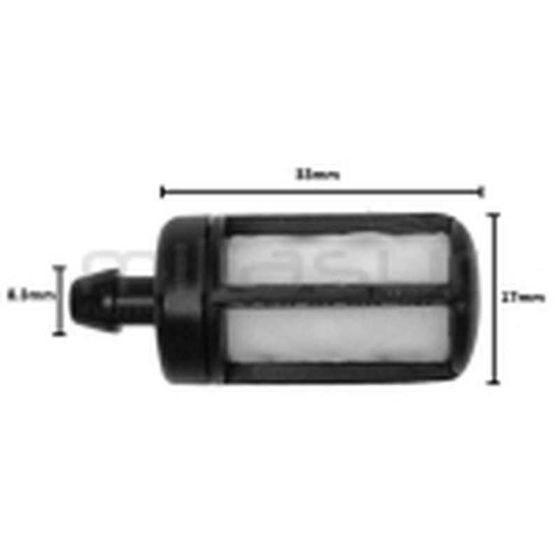 FILTRO GASOLINA POREX PROFESIONAL ESPECIAL STIHL - motoscamaralweb.com