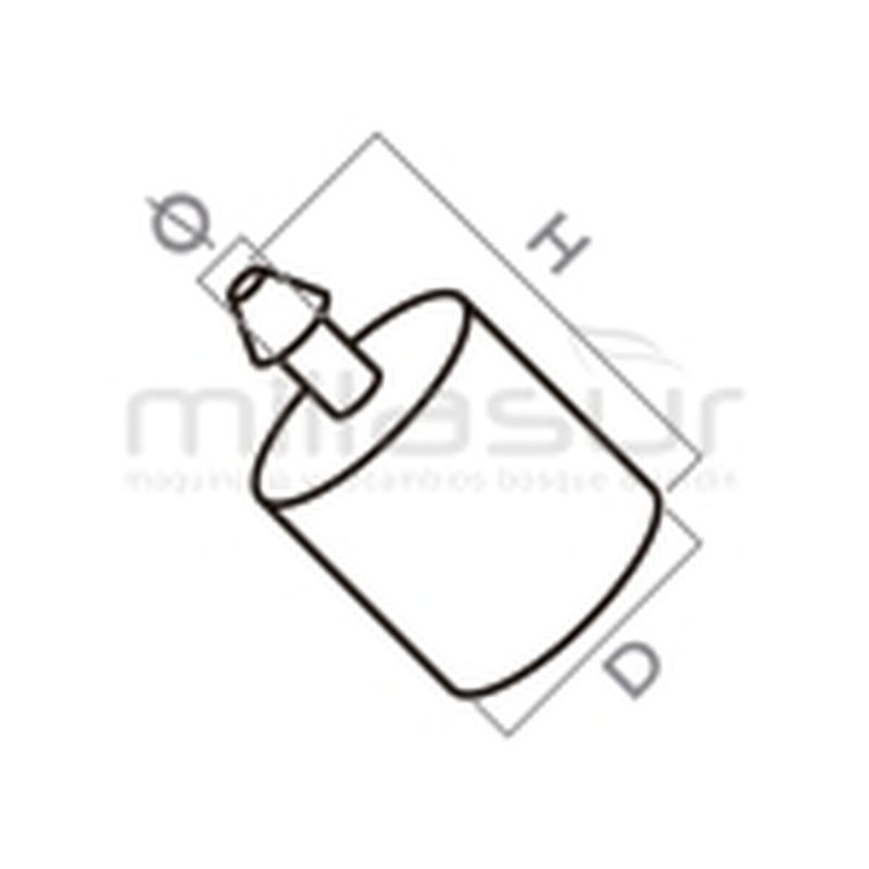 FILTRO GASOLINA ORIGINAL ZAMA Z024-350-3501A - motoscamaralweb.com