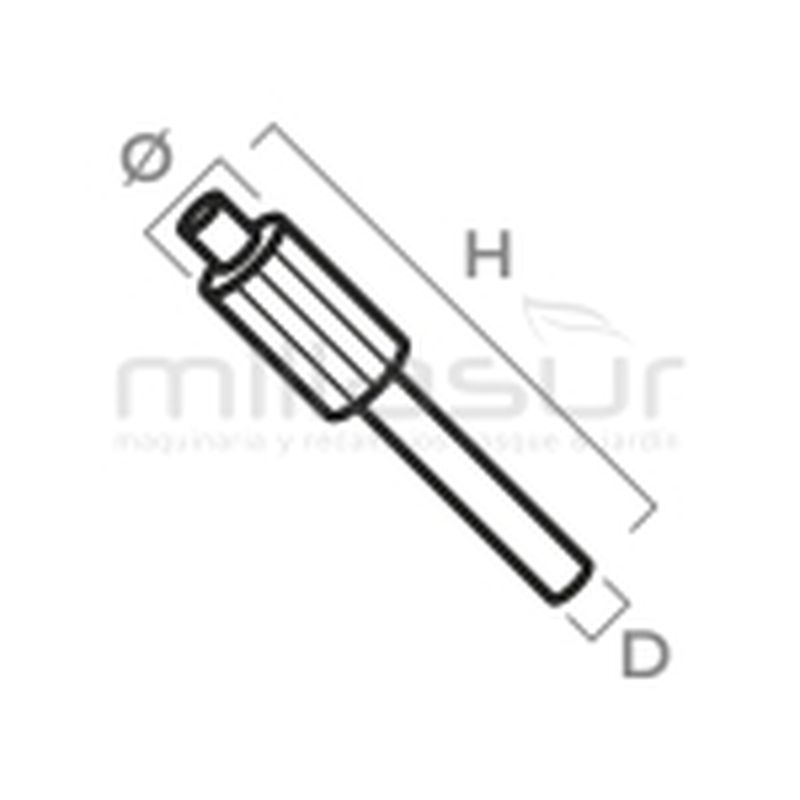 EJE BOMBA ENGRASE HUSQVARNA 345. 350 - JONSERED 2145 - motoscamaralweb.com