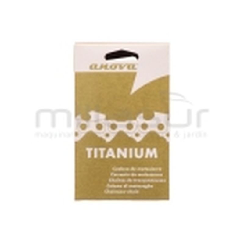 ROLLO CADENA 25 ANOVA TITANIUM .325 .058 REDONDO - motoscamaralweb.com