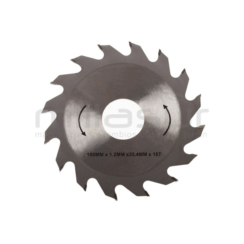 DISCO WIDIA PARA CABEZAL 55-1026 - 100mm - motoscamaralweb.com