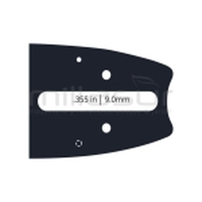 ESPADA ANOVA LAMINADA HUSQV 20 - 3/8 - .058 1.5mm - 72E (ACOPLE ANCHO) - motoscamaralweb.com