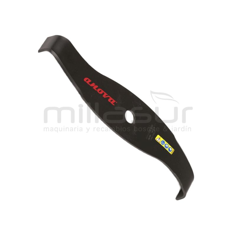 DISCO ANOVA 2 PUNTAS CURVO MALEZA 270 x 4 x 25.4 mm. - motoscamaralweb.com