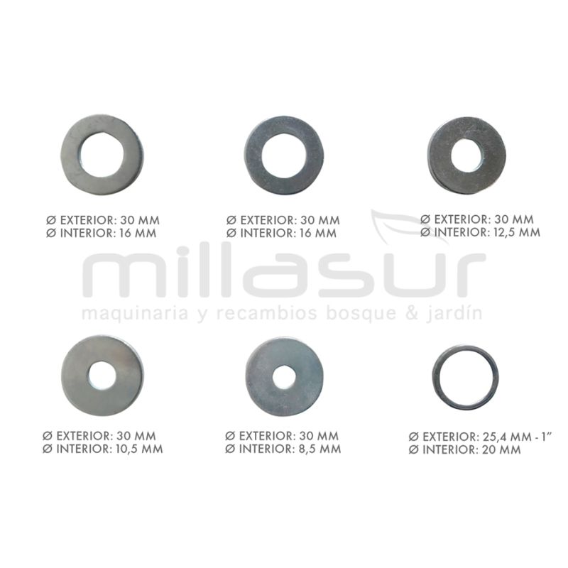 KIT ARANDELAS CABEZAL 55-113 - motoscamaralweb.com