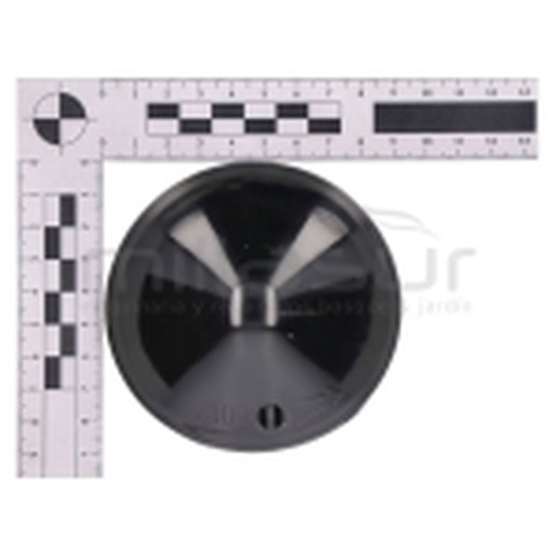 TAPA INFERIOR NEGRA CABEZAL NYLGRIP 55-123. 55-1239 (7) - motoscamaralweb.com