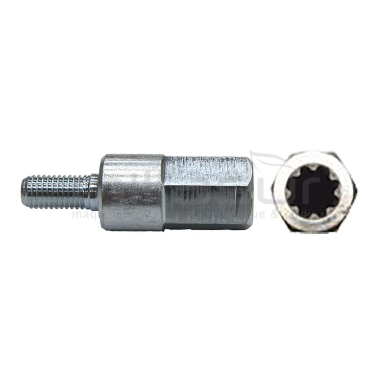 ADAPTADOR CODO ESTRELLADO 8 DIENTES - motoscamaralweb.com