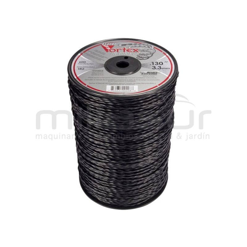 NYLON VORTEX BOBINA 3.30 x 183 m.(ANTIRUIDO-COPOLIMERO) - motoscamaralweb.com